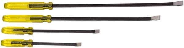 Proto - 4 Piece Pry Bar Set - Includes 14-1/2, 17-1/2, 28 & 31-7/8" Lengths - USA Tool & Supply