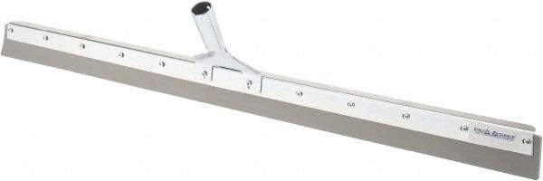 PRO-SOURCE - 36" Rubber Blade Floor Squeegee - Tapered End, Gray - USA Tool & Supply