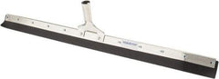 PRO-SOURCE - 36" Rubber Blade Floor Squeegee - Tapered End, Black - USA Tool & Supply