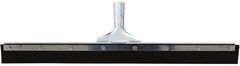 PRO-SOURCE - 18" Rubber Blade Floor Squeegee - Tapered End, Black - USA Tool & Supply