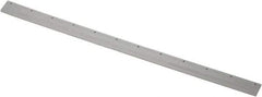 PRO-SOURCE - 36" Rubber Blade Squeegee Refill - Tapered End, Gray - USA Tool & Supply