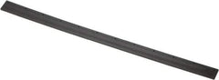 PRO-SOURCE - 36" Rubber Blade Squeegee Refill - Tapered End, Black - USA Tool & Supply