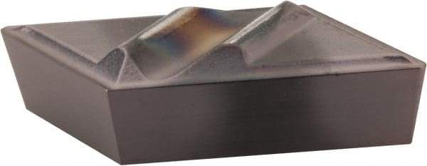 Hertel - IPGR52, HC120 Grade Carbide Profiling Insert - TiN Finish, 8° Relief Angle, Parallelogram, 1/8" Thick, 0.015" Corner Radius - USA Tool & Supply