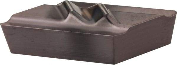 Hertel - IPR52, HC120 Grade Carbide Profiling Insert - TiN Finish, 8° Relief Angle, Parallelogram, 1/8" Thick, 0.031" Corner Radius - USA Tool & Supply