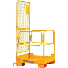 Wesco Industrial Products - 600 Lb Capacity Forklift Work Platform - USA Tool & Supply