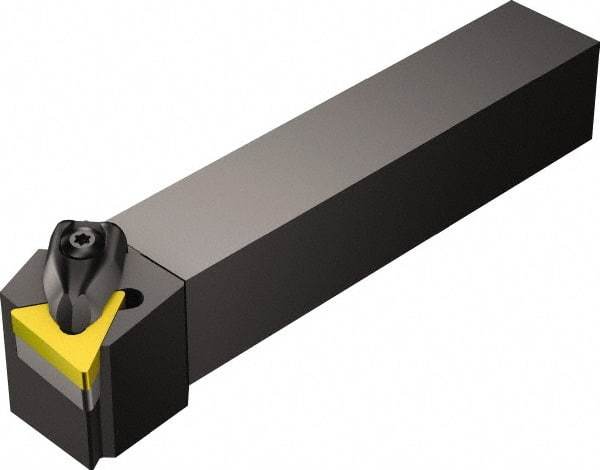 Sandvik Coromant - DTFN, Right Hand Cut, -1° Lead Angle, 1" Shank Height x 1" Shank Width, Negative Rake Indexable Turning Toolholder - 6" OAL, TNMG 22 04 08 Insert Compatibility, Series T-Max P - USA Tool & Supply