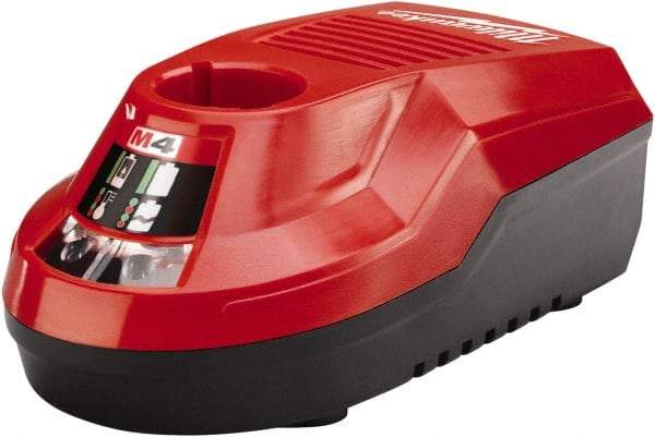 Milwaukee Tool - 4 Volt, 1 Battery Lithium-Ion Power Tool Charger - 30 min to Charge - USA Tool & Supply