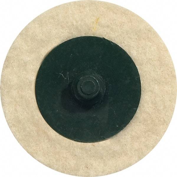 WALTER Surface Technologies - 3" Diam, Unmounted Buffing Wheel - Quick Change Felt Disc - USA Tool & Supply