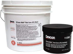 Devcon - 9 Lb Pail Two Part Epoxy - 15 min Working Time, 2,764 psi Shear Strength - USA Tool & Supply