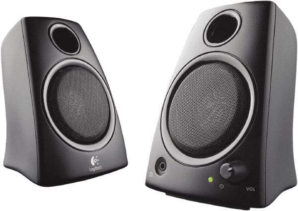 Logitech - Silver Speakers - Use with Laptop - USA Tool & Supply