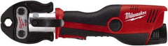 Milwaukee Tool - 1/2 to 1-1/4" Capacity, Cordless Press Tool - Works on Copper - USA Tool & Supply