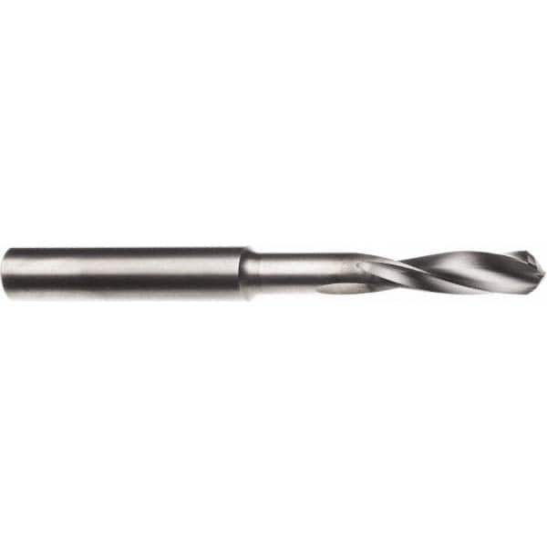 SGS - 8mm 145° Spiral Flute Solid Carbide Screw Machine Drill Bit - USA Tool & Supply