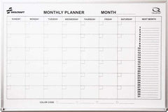 Ability One - 2" High x 26" Wide Dry Erase - Melamine, 39" Deep - USA Tool & Supply