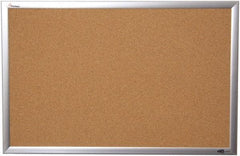 Ability One - 36" Wide x 2" High Self-Heal Cork Bulletin Board - Natural (Color) - USA Tool & Supply