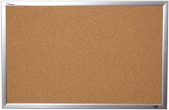 Ability One - 26" Wide x 2" High Self-Heal Cork Bulletin Board - Natural (Color) - USA Tool & Supply