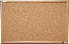 Ability One - 37" Wide x 2" High Self-Heal Cork Bulletin Board - Natural (Color) - USA Tool & Supply