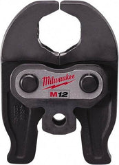 Milwaukee Tool - 1-1/4 Inch Jaw Range, Presser Replacement Jaw - For Use with M12 FORCE LOGIC Press Tool - USA Tool & Supply