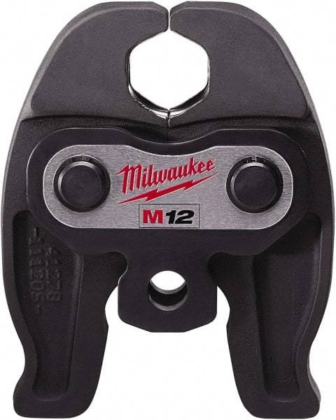 Milwaukee Tool - 3/4 to 1-1/4 Inch Jaw Range, Presser Replacement Jaw - For Use with M12 FORCE LOGIC Press Tool - USA Tool & Supply