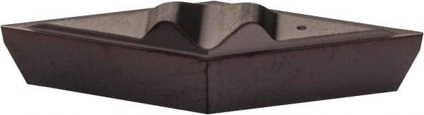Kennametal - VPGR3305, KCU25 Grade Carbide Profiling Insert - AlTiN Finish, 35° Incl Angle, Diamond, 0.6538" Side Length, 3/16" Thick, 0.2mm Corner Radius, 3/8" Inscribed Circle - USA Tool & Supply
