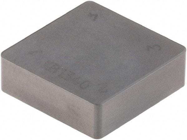 Kennametal - CNM432 Grade KB1340 PCBN Turning Insert - Uncoated, 80° Diamond, 1/2" Inscr Circle, 3/16" Thick, 1/32" Corner Radius - USA Tool & Supply