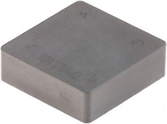 Kennametal - CNM432 Grade KB1340 PCBN Turning Insert - Uncoated, 80° Diamond, 1/2" Inscr Circle, 3/16" Thick, 1/32" Corner Radius - USA Tool & Supply