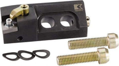 Kennametal - Series Kenloc, Right Hand, MCLN Toolholder Compatibility, CN.. Insert Compatibility, Indexable Turning Cartridge - Pin & Clamp Holding Method, 100mm OAL x 24mm OAW x 31.25mm OAH - USA Tool & Supply