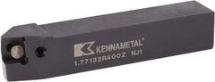 Kennametal - 1.771...75DEG, Right Hand Cut, 15° Lead Angle, 20mm Shank Height x 20mm Shank Width, Positive Rake Indexable Turning Toolholder - 125mm OAL, C8FIX12..R.. Insert Compatibility, Series Fix-Perfect - USA Tool & Supply
