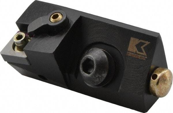 Kennametal - Series Kenloc, Right Hand, MCLN Toolholder Compatibility, CN.. Insert Compatibility, Indexable Turning Cartridge - Pin & Clamp Holding Method, 70mm OAL x 18mm OAW x 24.75mm OAH - USA Tool & Supply