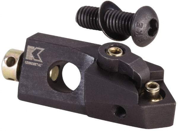 Kennametal - Series Kenloc, Left Hand, MSSN Toolholder Compatibility, SN.. Insert Compatibility, Indexable Turning Cartridge - Pin & Clamp Holding Method, 6.09mm Max Depth of Cut, 44mm OAL x 10mm OAW x 14.75mm OAH - USA Tool & Supply