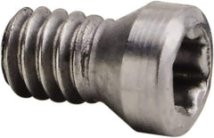 Kennametal - Torx Cap Screw for Indexable Milling Cutters - M4x0.7 Thread, For Use with Inserts - USA Tool & Supply