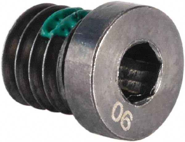 Kennametal - Coolant Lock Screw for Indexable End Mills - M4x0.7 Thread, For Use with Rotary Coolant Adapters - USA Tool & Supply