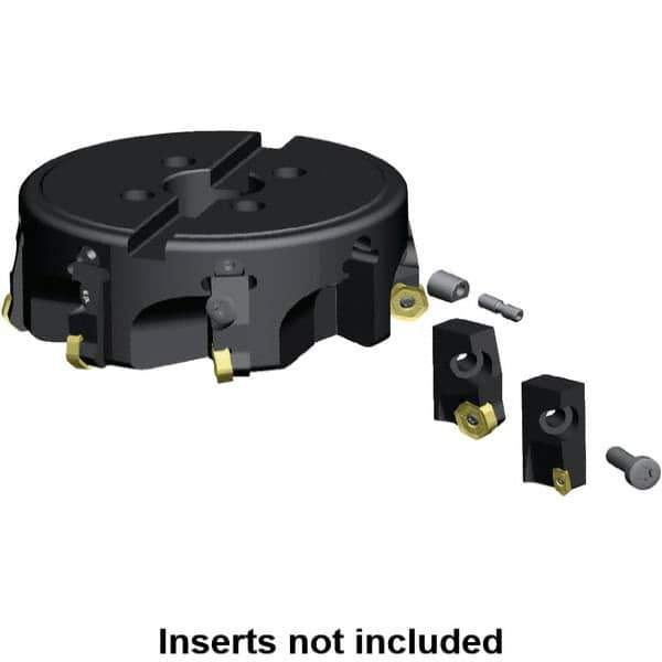 Kennametal - SP.N Insert Style, Indexable Milling Cartridge - KCMS Toolholder Style, Compatible with Face Mills, Series KCMS - USA Tool & Supply