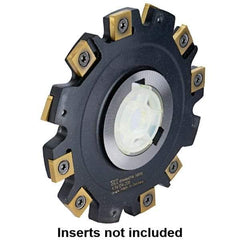 Kennametal - Arbor Hole Connection, 0.1575" Cutting Width, 63/64" Depth of Cut, 100mm Cutter Diam, 1-1/16" Hole Diam, 6 Tooth Indexable Slotting Cutter - 90° SN Toolholder, SNHX Insert - USA Tool & Supply