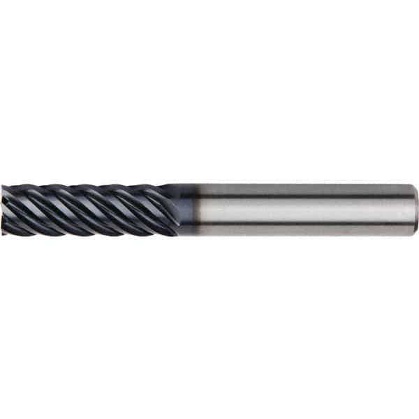 Kennametal - 25mm, 8 Flute, Single End, Solid Carbide, Corner Chamfer End Mill - 150mm OAL, 45° Helix, Right Hand Flute, 75mm LOC, Right Hand Cut - USA Tool & Supply