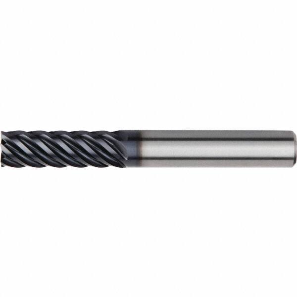 Kennametal - 14mm, 6 Flute, Single End, Solid Carbide, Corner Chamfer End Mill - 83mm OAL, 45° Helix, Right Hand Flute, 26mm LOC, Right Hand Cut - USA Tool & Supply