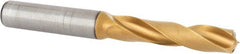 Kennametal - 10.5mm 135° Spiral Flute Solid Carbide Screw Machine Drill Bit - USA Tool & Supply