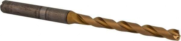 Kennametal - 4.5mm, 135° Point, Spiral Flute, Solid Carbide Taper Length Drill Bit - Multilayer TiCN Finish, 49mm Flute Length, 87mm OAL, Series B212A-HP - USA Tool & Supply