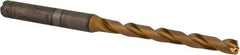 Kennametal - 4.5mm, 135° Point, Spiral Flute, Solid Carbide Taper Length Drill Bit - Multilayer TiCN Finish, 49mm Flute Length, 87mm OAL, Series B212A-HP - USA Tool & Supply