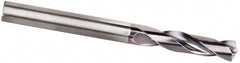 Kennametal - 9.4mm 135° Spiral Flute Solid Carbide Screw Machine Drill Bit - USA Tool & Supply