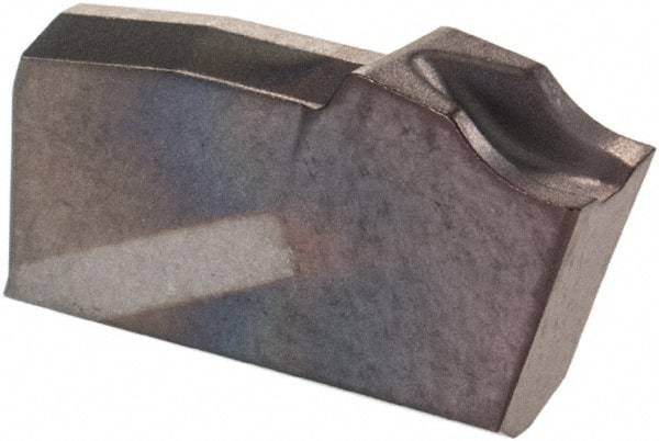 Kennametal - A2030 CF KCU25 Grade, 0.118" Cutting Width, Carbide Cutoff Insert - 6° Right Hand Lead Angle, 0.008" Cnr Rad, AlTiN Coated, Single End - USA Tool & Supply