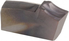 Kennametal - A2030 CM KCU25 Grade, 0.118" Cutting Width, Carbide Cutoff Insert - 6° Left Hand Lead Angle, 0.004" Cnr Rad, AlTiN Coated, Single End - USA Tool & Supply