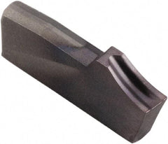 Kennametal - A2016 CM KCU25 Grade, 0.063" Cutting Width, Carbide Cutoff Insert - 6° Left Hand Lead Angle, AlTiN Coated, Single End - USA Tool & Supply