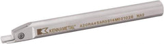 Kennametal - A4SS, Internal, Right Hand, 12mm Max Depth of Cut, 2mm Min Groove Width, Indexable Grooving Tool Holder - A4G0200M2SP02B Insert Compatibility, 63/64" Shank Width, 201.45mm OAL, Through Coolant - USA Tool & Supply