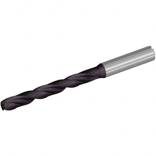 Kennametal - 16mm 132° Spiral Flute Solid Carbide Taper Length Drill Bit - USA Tool & Supply