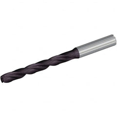 Kennametal - 12mm 132° Spiral Flute Solid Carbide Taper Length Drill Bit - USA Tool & Supply