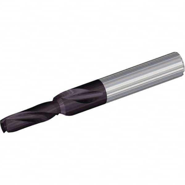 Kennametal - 10mm Body, 6.53mm Step Diam, 0.3937" Diam Straight Shank, Solid Carbide Subland Step Drill Bit - USA Tool & Supply