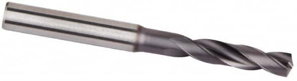 Kennametal - 18mm 140° Spiral Flute Solid Carbide Screw Machine Drill Bit - USA Tool & Supply