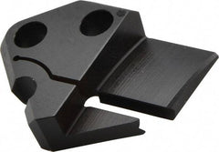 Kennametal - 6mm Groove Width, 24mm Max Depth of Cut, Left Hand Cut, A4M-B Indexable Grooving Blade - 6 Seat Size, A4G0600M06P04GMP Insert Style, Series A4 - USA Tool & Supply