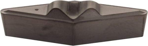 Kennametal - VPGR333, KCU10 Grade Carbide Profiling Insert - AlTiN Finish, 35° Incl Angle, Diamond, 0.6538" Side Length, 3/16" Thick, 3/64" Corner Radius, 3/8" Inscribed Circle - USA Tool & Supply