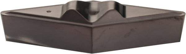 Kennametal - VPGR332, KCU10 Grade Carbide Profiling Insert - AlTiN Finish, 35° Incl Angle, Diamond, 0.6538" Side Length, 3/16" Thick, 1/32" Corner Radius, 3/8" Inscribed Circle - USA Tool & Supply